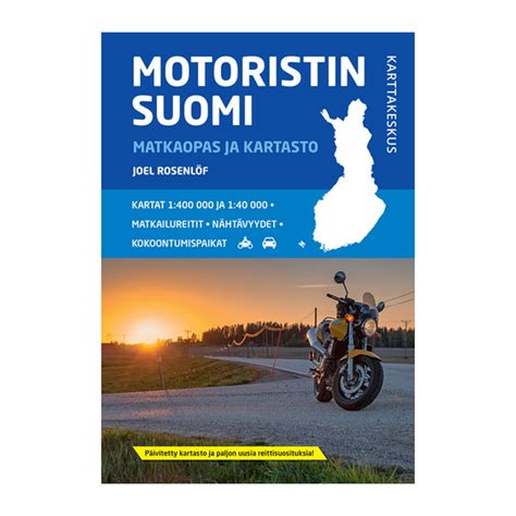 Buy Karttakeskus Motoristin Suomi Matkaopas Ja Kartasto Online