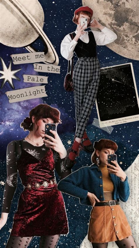 Whimsigothic Whimsigoth Celestial Fashioninspo Moodboard