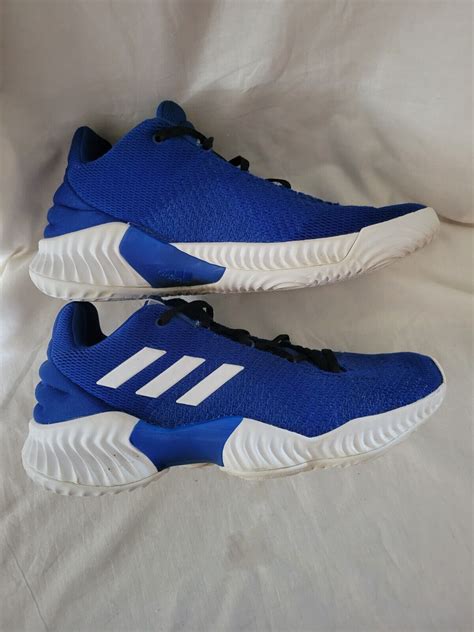 Adidas Mens Pro Bounce 2018 Low Basketball Sneakers … Gem