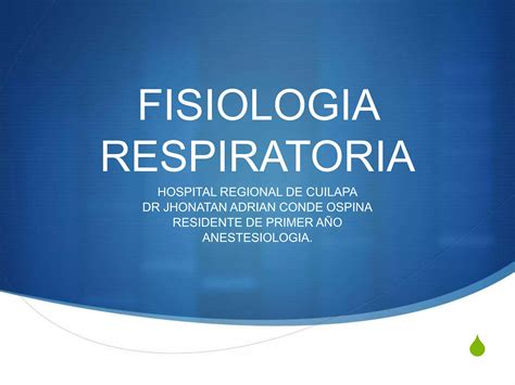 Fisiologia Respiratoria Ppt