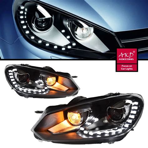 Akd Car Styling For Vw Golf Golf Mk R Type Head Lamp Led