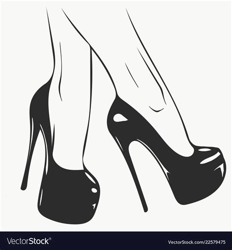 High Heel Vector Art