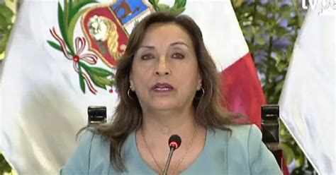 Dina Boluarte Rechaza Cambios En El Gabinete No Es Tan Simple Cambiar