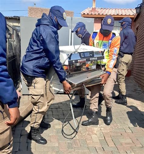 After Days Of Unrest Sa Police Go Door To Door Recovering Looted Goods