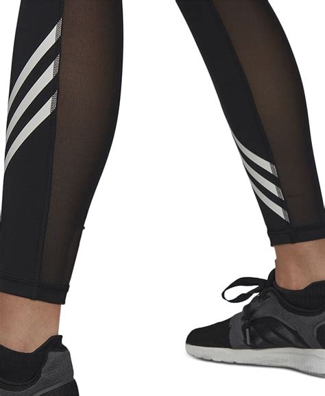 Adidas Womens Active Techfit 3 Stripes Training Leggings Macys