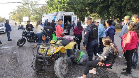 Dos Mujeres Heridas Tras El Choque De Motocicletas En Ayala Noticias