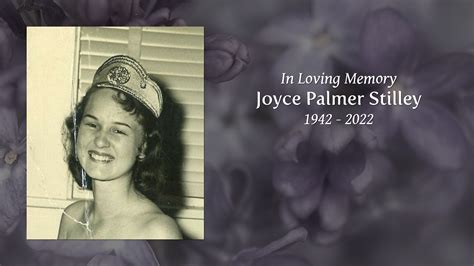 Joyce Palmer Stilley Tribute Video