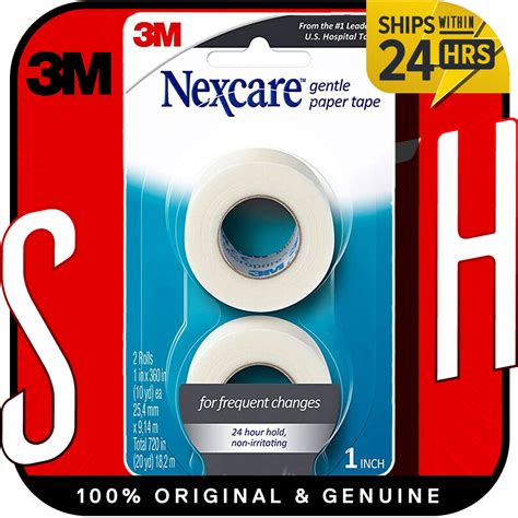 Genuine 3m Nexcare Gentle Paper First Aid Tape Ideal For Securing