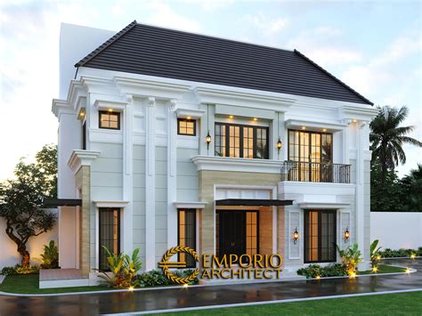 Desain Rumah Classic Modern Lantai Bapak Ahmad Di Jakarta Selatan