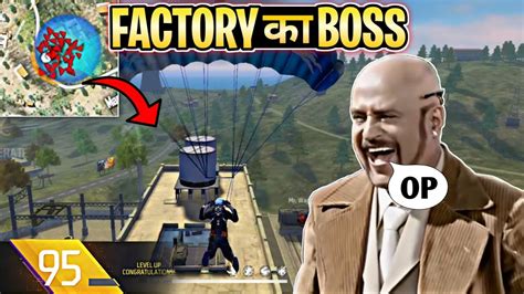 BOSS OF FACTORY Solo VS Squad Rank OP Gameplay BOOM BAAM 23 KILLS