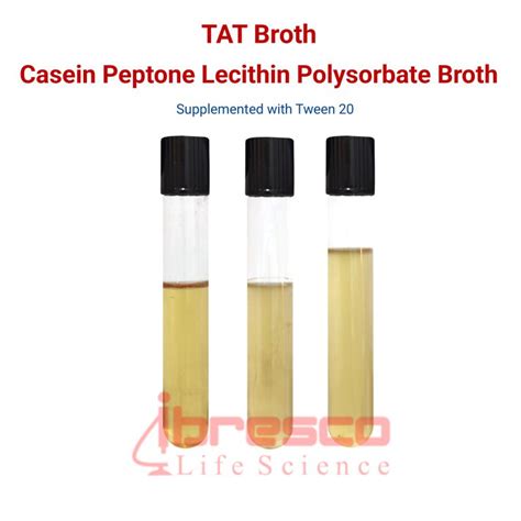 Casein Peptone Lecithin Polysorbate Broth Base Tat Broth تات براث