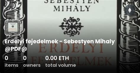 Erdelyi Fejedelmek Sebestyen Mihaly Pdf Collection Opensea