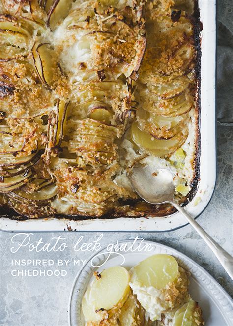 POTATO LEEK GRATIN The Kitchy Kitchen