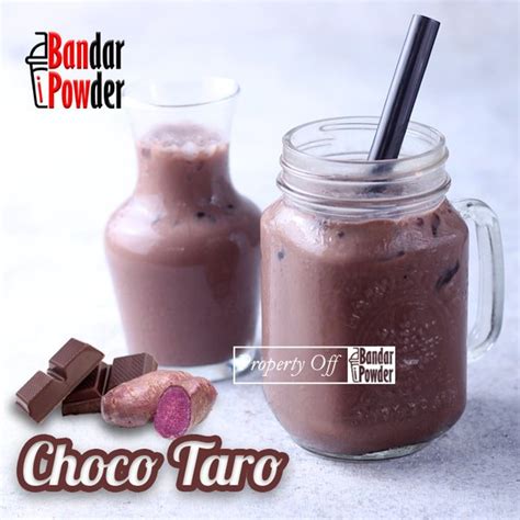 Jual Bubuk Choco Taro 1kg Serbuk Minuman Cokelat Taro Bandar Powder