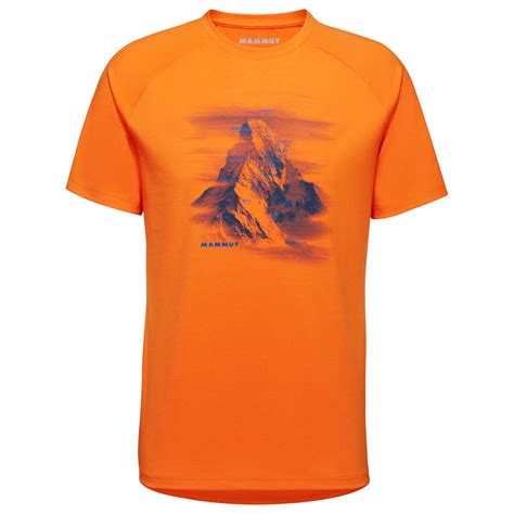 Mammut Mountain T Shirt H Rnligrat T Shirt Homme Livraison Gratuite