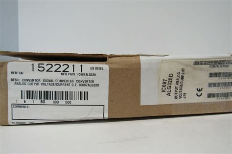 NEW GE FANUC IC697ALG320 OUTPUT MODULE IC697ALG320D SB Industrial