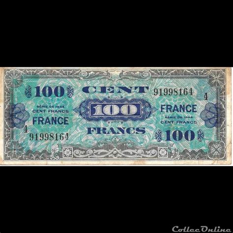 Francs France Banknoten Europa Frankreich Banque De France Xxe