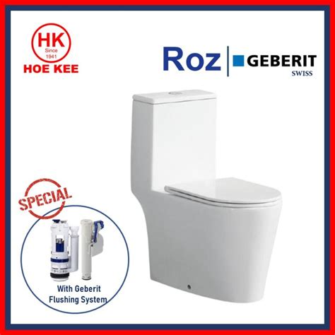 ROZ 838 G NANO Twister 1 PC Toilet Bowl TORNADO FLUSH With Geberit