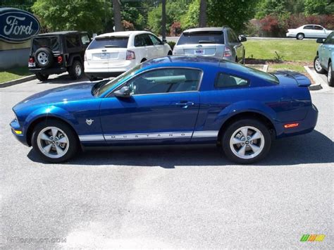 Vista Blue Metallic Ford Mustang V Premium Coupe Photo