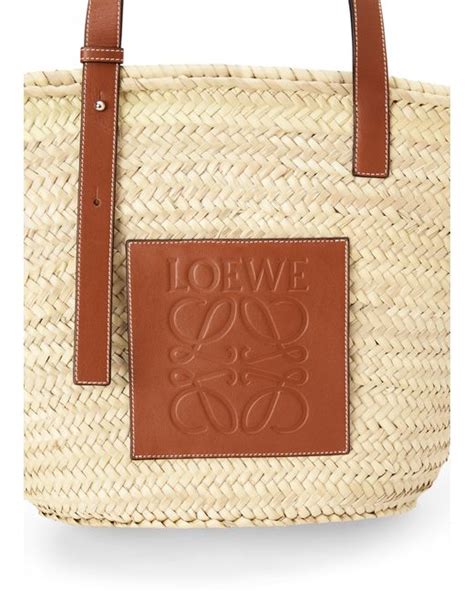 Loewe Medium Basket Bag In Brown Lyst