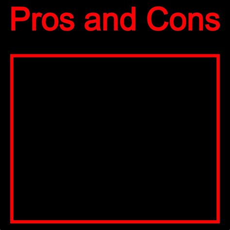 Pros and Cons Meme by SMBros on DeviantArt