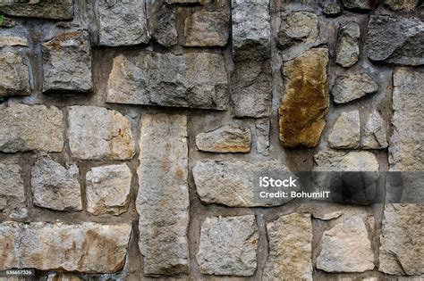 Wall Of Sandstone Blocks 3 Stock Photo - Download Image Now - Abstract ...