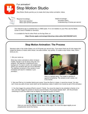 Fillable Online Fun Animation Fax Email Print Pdffiller