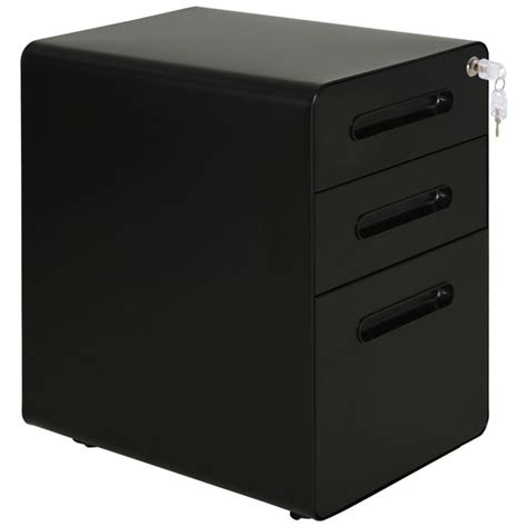 Fully Assembled Drawer Mobile File Cabinet Lockable All Metal Rolling