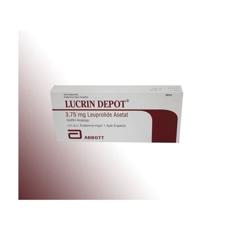 Buy Lucrin Depot (Lupron leuprorelin) injection Online