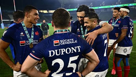 Rugby à 7 avec Antoine Dupont les Bleus remportent le tournoi de Los