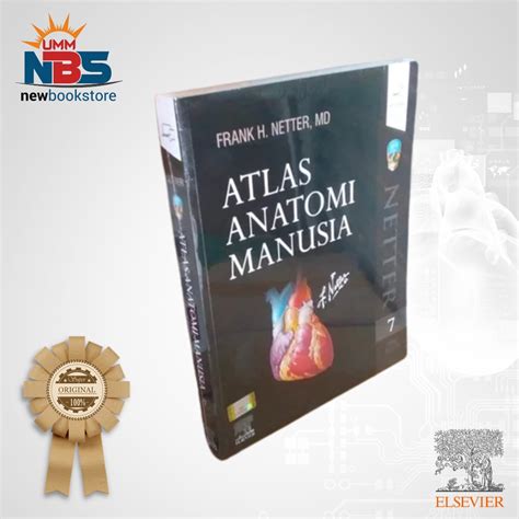 Jual Atlas Anatomi Manusia Netter Edisi 7 Frank H Netter Original