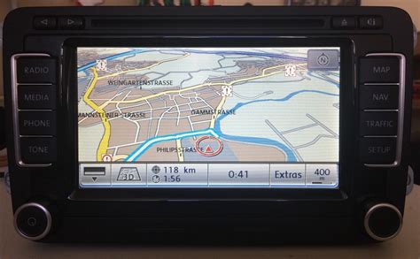 VW RNS 510 Touran Golf Passat T5 Navigation Reparatur Bootfehler