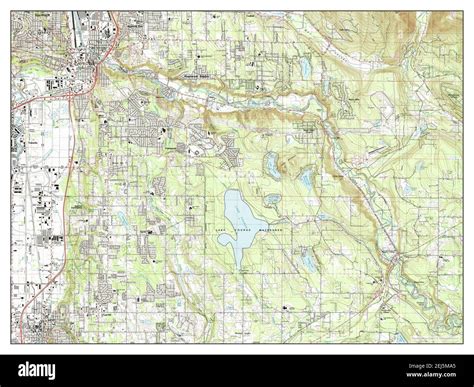 Map Of Renton Washington Cut Out Stock Images And Pictures Alamy