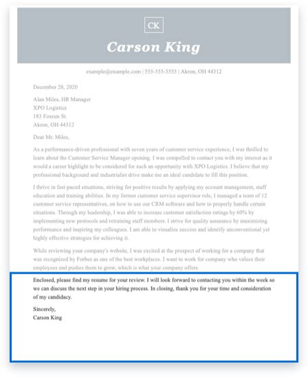 Example Of A Killer Cover Letter Primary Design Memorable