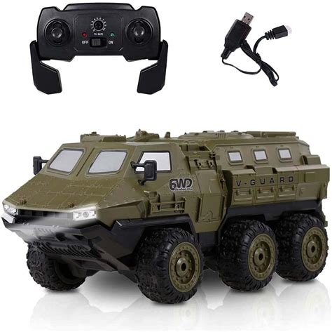 Fxqin V Hicule Blind Rc Camion Militaire T L Command L Chelle