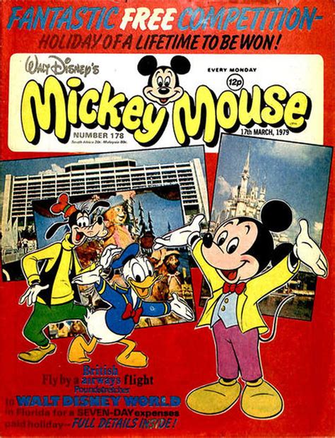 Mickey Mouse 178 Published January 1975 Key Collecto