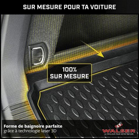 Bac De Coffre Walser Xtr Noir Sur Mesure Antid Rapant