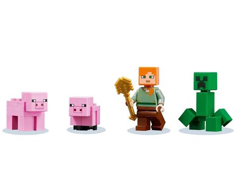 LEGO Minecraft 21170 Дом-свинья | playzone.com.ua