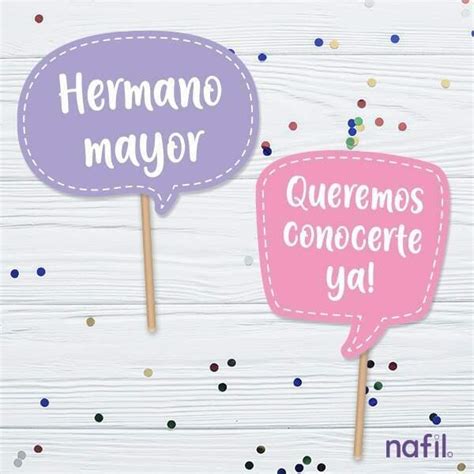 Photo Props Baby Shower Nena Carteles Imprimibles