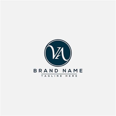 Premium Vector | Va logo design template vector graphic branding element.