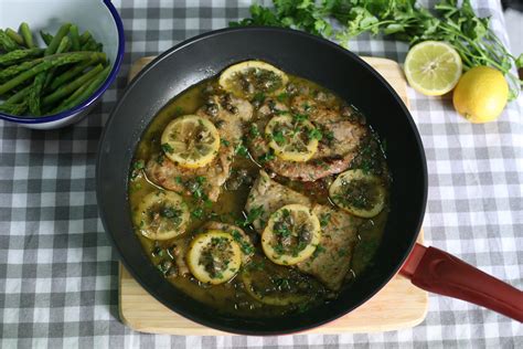 Veal Escalopes In Lemon And Caper Sauce The Maltese Olive