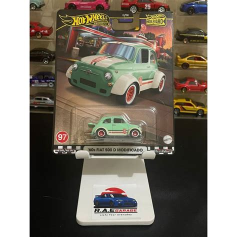 Hijau Hot Wheels 菲亞特 500 改裝綠色 蝦皮購物