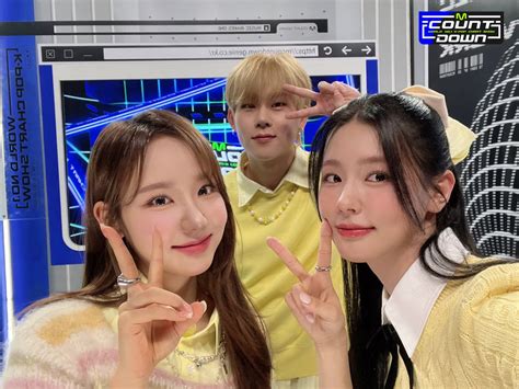 M Countdown On Twitter 노랑 노랑~💛 달콤한 솜사탕 아니고 💛허니 여니💚 그리고 새나까지😘 개나리🌼병아리