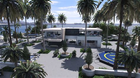 Luxury Island Villa Ymap Menyoo GTA5 Mods