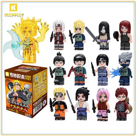 Keeppley Naruto Building Blocks Hatake Kakashi Haruno Sakura Uzumaki