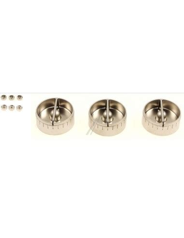 Bouton Rotatif Satin Pi Ces Pour Plaque De Cuisson Ek Dometic