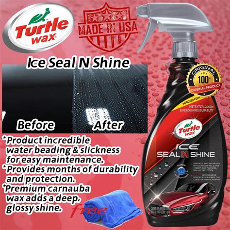 Genuine Product Turtle Wax Ice Seal N Shine Hybrid Spray Sealant