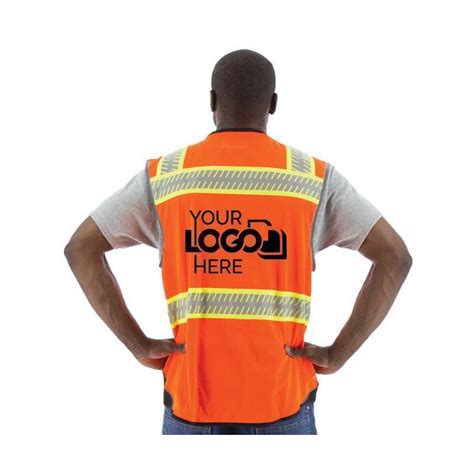 Custom Safety Vests with Logo. Custom Logos or Text. — Global ...