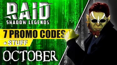 October Raid Shadow Legends Promo Codesraid Promo Codes For All