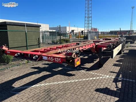 Kupić naczepę do przewozu kontenerów Krone SD 27 Containerchassis